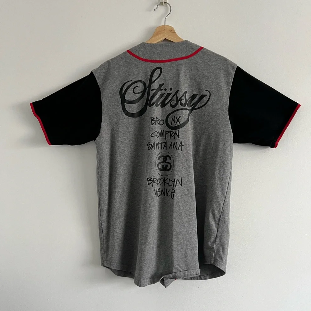 Stussy World Baseball Shirt - Picture 4 of 8